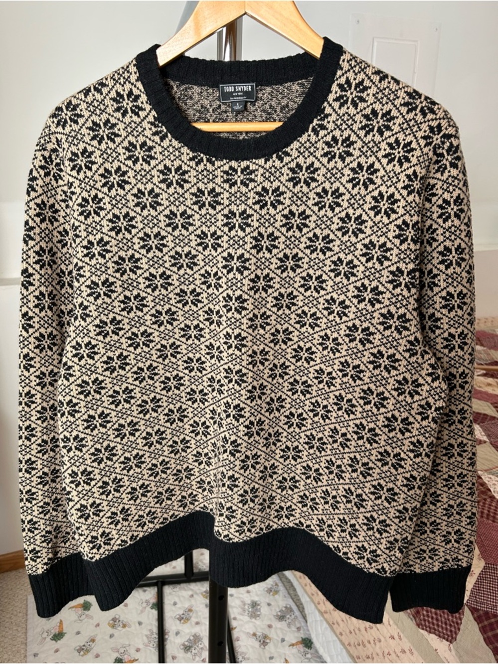Todd Snyder 100% Wool Crewneck Sweater